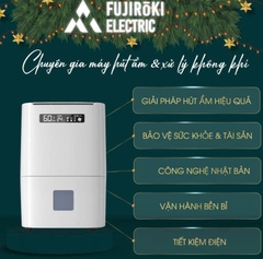 MÁY HÚT ẨM VÀ LỌC KHÔNG KHÍ FUJIROKI FJ-25XW