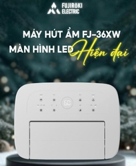 MÁY HÚT ẨM VÀ LỌC KHÔNG KHÍ FUJIROKI FJ-36XW