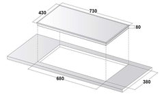 Bếp từ đôi Faster FS 512I