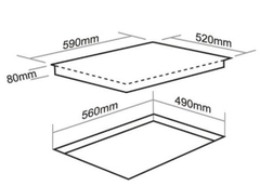 Bếp 3 từ Made in Malaysia Faster FS630SI