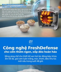 Nồi cơm điện tử Philips 1.8 lít HD4719/32