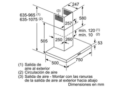 Máy Hút Mùi Bosch DWB76BC50
