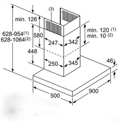 Máy hút mùi Bosch DWB98JQ50B