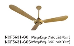 Quạt trần NANOCO NCF5631-W 3 cánh hộp số