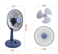 Quạt lửng Nanoco model NLF1623 (màu xanh, màu beige - 3 chế độ gió - công suất 47W)