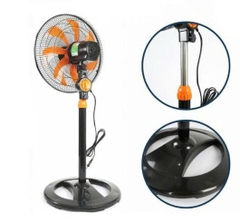 Quạt đứng thân sắt Nanoco NSF1607, 47W, màu đen cam
