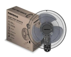 Quạt treo tường Nanoco NWF1615RC-GR 47W, Xám, Có Remote