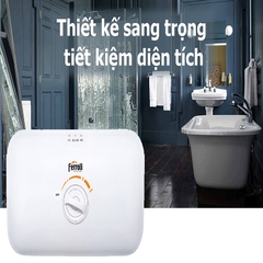 BÌNH NÓNG LẠNH FERROLI RITA TE Có vòi sen tắm , Tặng 01 đôi dây cấp 40cm . Công lắp 200.000 .