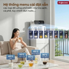 Cây nước nóng lạnh kết hợp bàn pha trà, cafe Fujihome TB237N