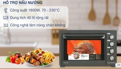 Lò nướng Toshiba TL-MC40EZF(GR) 40 lít