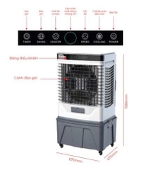 Quạt điều hòa Rapido Windy D