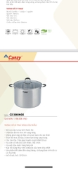 Nồi luộc gà cao cấp CANZY CZ 30 KINGS