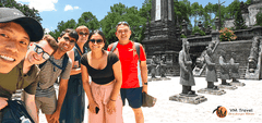 HUE IMPERIAL CITADEL AND BOAT ON PERFUME RIVER TOUR FROM CHAN MAY PORT