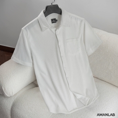 Sơ Mi Nhung Tăm Velvet AMANLAB