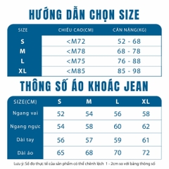 Áo Jeans Wash Demin AMANLAB