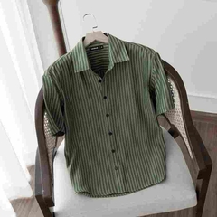 Sơ Mi Sọc Họa Tiết VYN AMANLAB