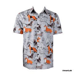 Sơ Mi Origami Fox AMANLAB