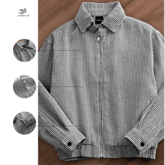 Áo khoác sọc jean denim Zestline Jacket AMANLAB
