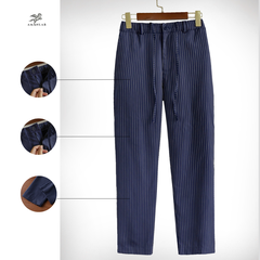 Quần dài nam vải kate spandex cao cấp co dãn, thoáng mát, sang trọng Stripe Pants AMANLAB