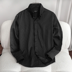 Sơ Mi Pinstripe Noir  AMANLAB