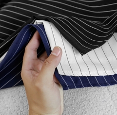 Sơ Mi Pinstripe Noir  AMANLAB