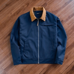 Jacket Kaki Cổ Nhung Amanlab