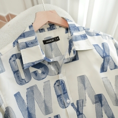 Sơ Mi In Chữ NOVA AMANLAB