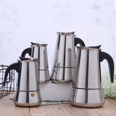 Bình Pha Cafe Moka Pot Kiểu Ý [ Dung Tích: 100ml & 200ml & 300ml & 450ml & 600ml ]
