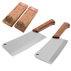 Dao Chặt Xương Cán Gỗ G1 - G2 [ Thép Không Gỉ ]