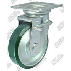 Urethane Caster: Swivel With Stopper Φ150