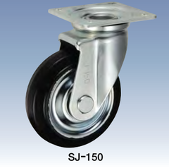 Rubber Caster: Swivel With Stopper Φ150