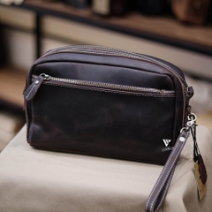 Clutch kiêm túi đeo chéo dáng ngang