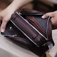 Clutch kiêm đeo chéo dáng hộp