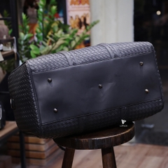 Túi trống da đan