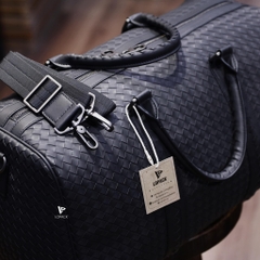 Túi trống da đan