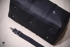 Túi trống da đan