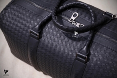 Túi trống da đan