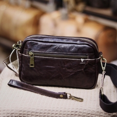 Clutch kiêm túi đeo chéo dáng ngang