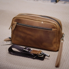 Clutch kiêm túi đeo chéo dáng ngang