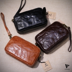 Clutch kiêm túi đeo chéo dáng ngang