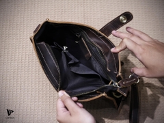 Clutch kiêm túi đeo chéo dáng ngang