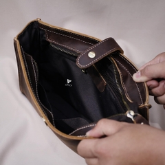 Clutch kiêm túi đeo chéo dáng ngang
