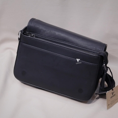 Túi đeo chéo dáng ngang da đan