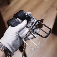 Thắt lưng quần âu cài lỗ mặt xoay