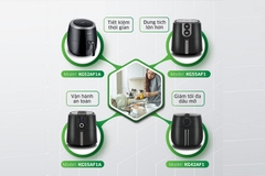 Top 4 nồi chiên không dầu Kangaroo giá tốt, được yêu thích nhất