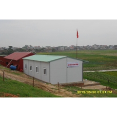 Lán trại - Nhà điều hành - Dự án thủy lợi sông Hồng