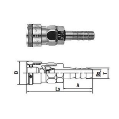 Khớp nối đầu cái đuôi chuột 20SH