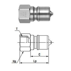 Khớp nối thủy lực 1P-A