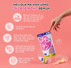 Collagen DHC Nhật Bản hỗ trợ tăng khả năng đàn hồi của da, căng mịn 180 viên 30 ngày