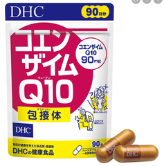 Viên uống DHC COENZYME Q10 tốt cho tim mạch, chống lão hoá và làm đẹp da gói 90 ngày 180 viên